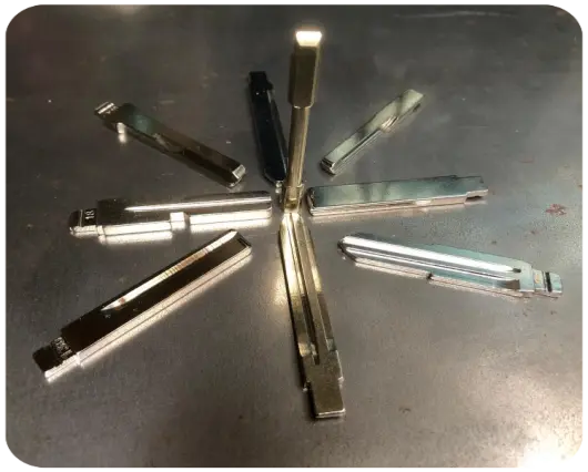 Car Key Blades